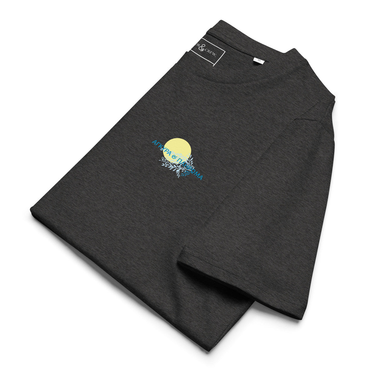 ANCHOR & CREW Santorini Landmark Organic Cotton T-Shirt