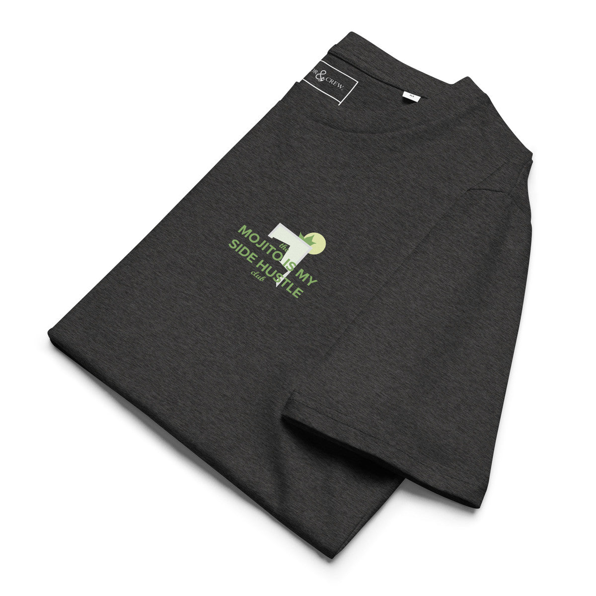 ANCHOR & CREW Mojito Is My Side Hustle Club Organic Cotton T-Shirt