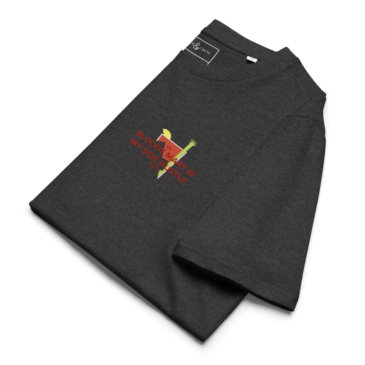 ANCHOR & CREW Bloody Mary Is My Side Hustle Club Organic Cotton T-Shirt