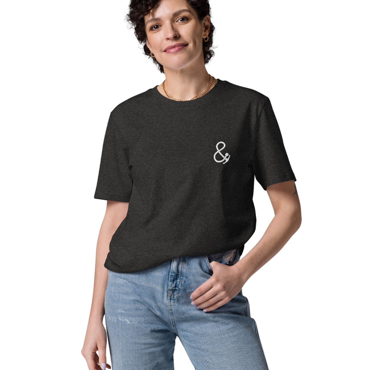 ANCHOR & CREW Palm Tree Slow Sundays Running Club Organic Cotton T-Shirt 