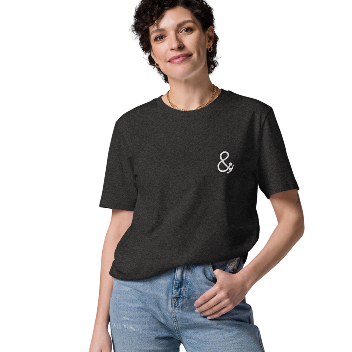 ANCHOR & CREW Mountain Pine Slow Sundays Running Club Organic Cotton T-Shirt