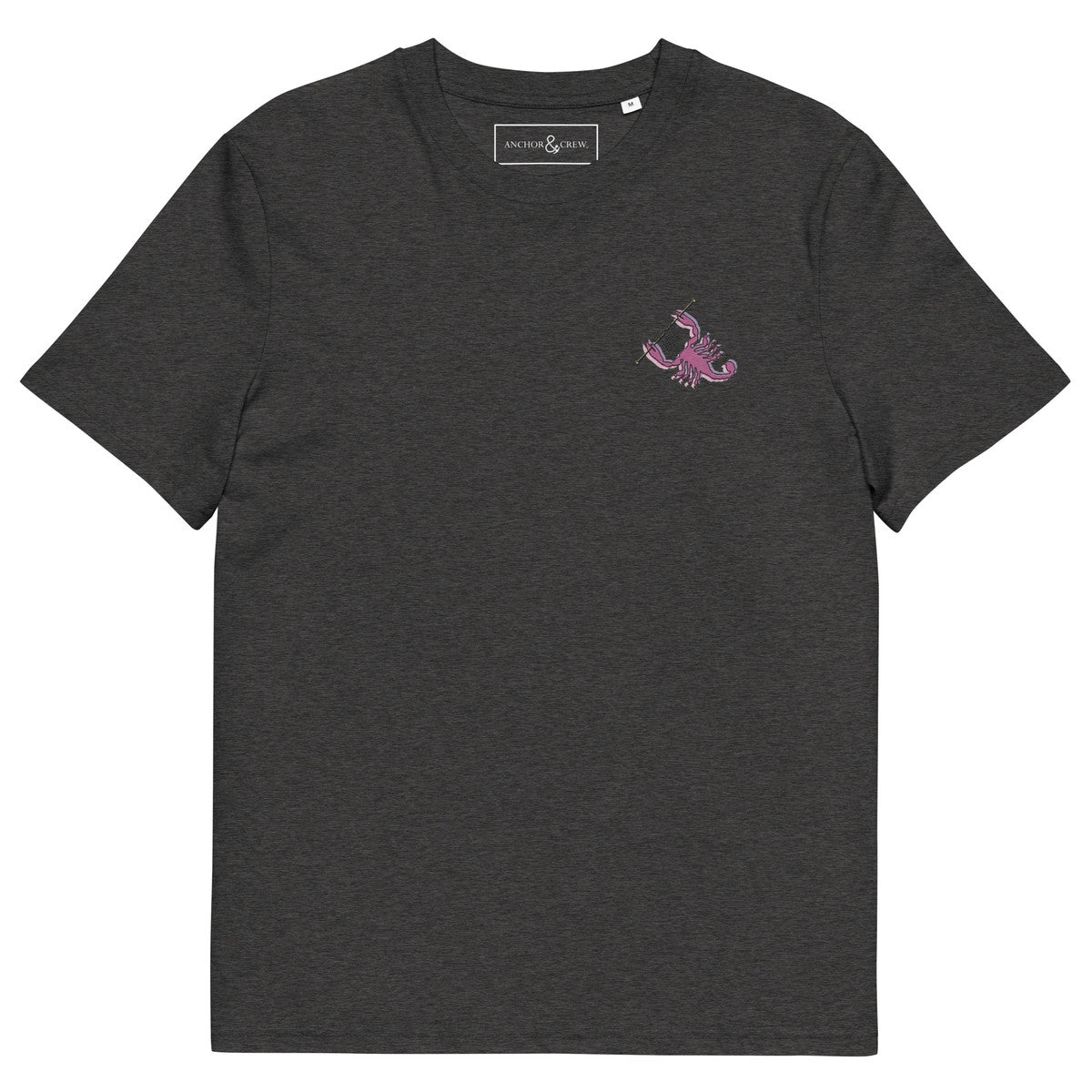 ANCHOR & CREW Scorpion Knitter In The Wild Organic Cotton Embroidered T-Shirt