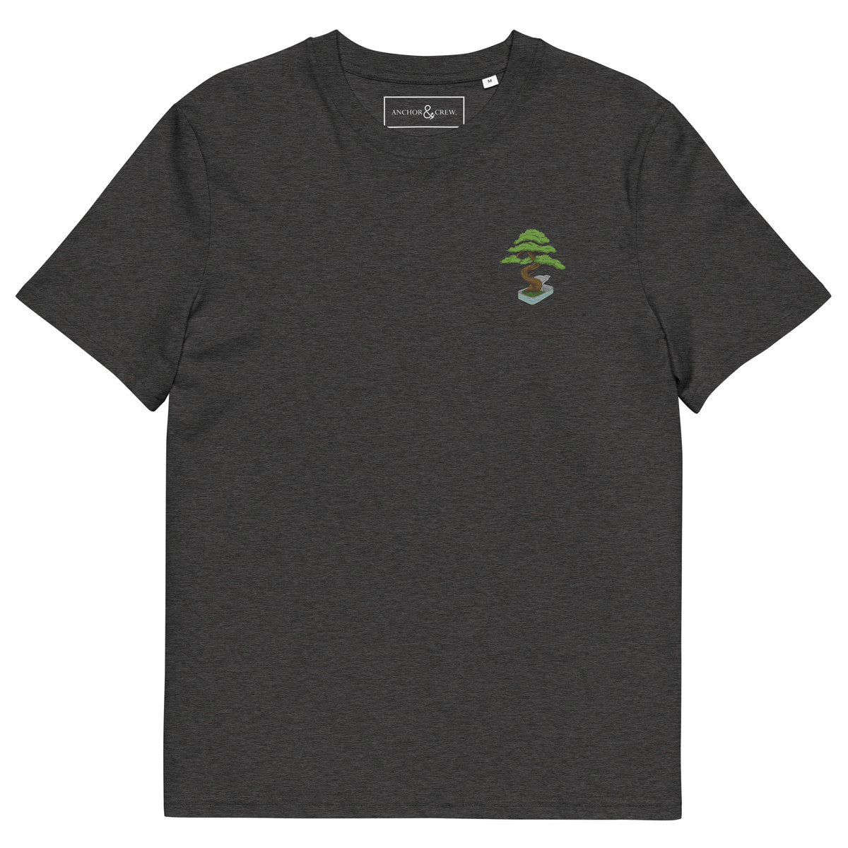 ANCHOR & CREW Bonsai Garden Dystopia Organic Cotton Embroidered T-Shirt
