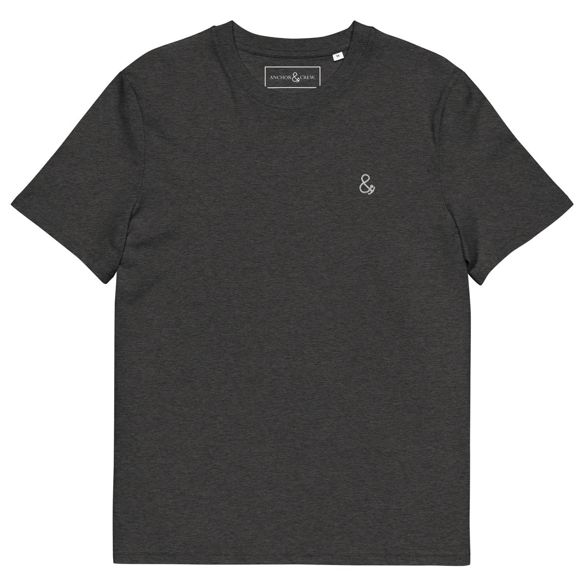 ANCHOR & CREW Ampersand Signature Organic Cotton Embroidered T-Shirt