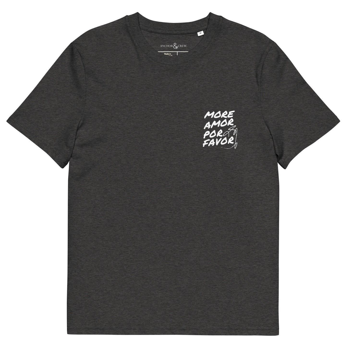 09 More Amor Por Favor EDITIONS Organic Cotton T-Shirt