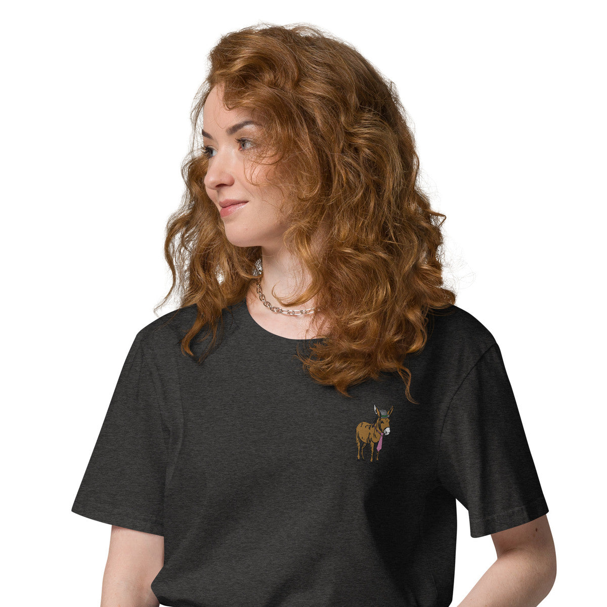 ANCHOR & CREW Smart Ass Actual Life Organic Cotton Embroidered T-Shirt