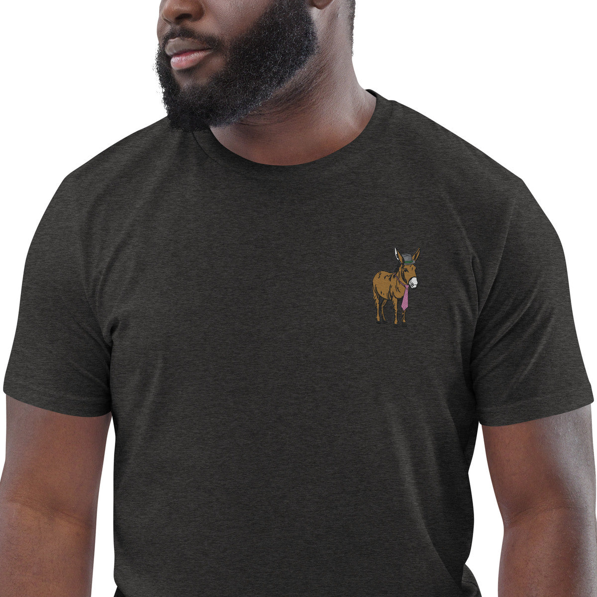 ANCHOR & CREW Smart Ass Actual Life Organic Cotton Embroidered T-Shirt