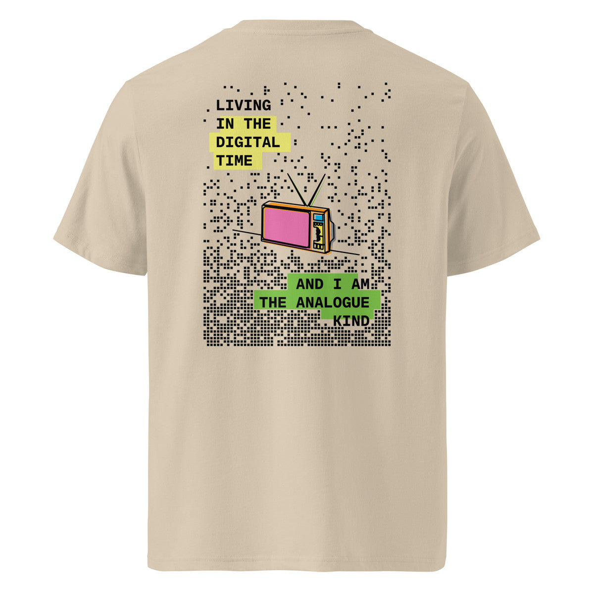 ANCHOR & CREW Tele Digital Time vs. Analogue Kind Organic Cotton T-Shirt