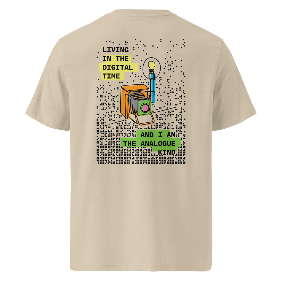 ANCHOR & CREW Camera Digital Time x Analogue Kind Organic Cotton T-Shirt