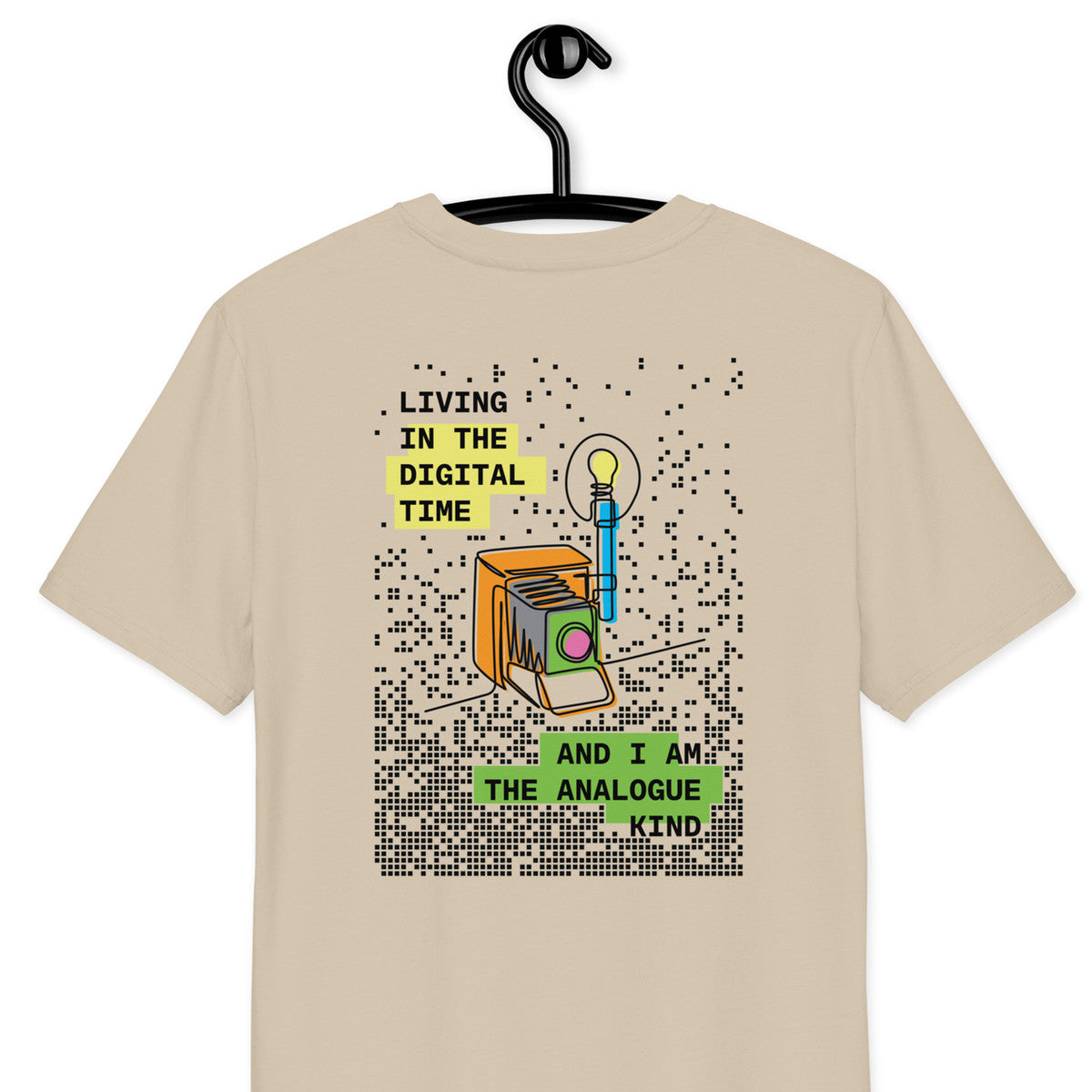 ANCHOR & CREW Camera Digital Time x Analogue Kind Organic Cotton T-Shirt