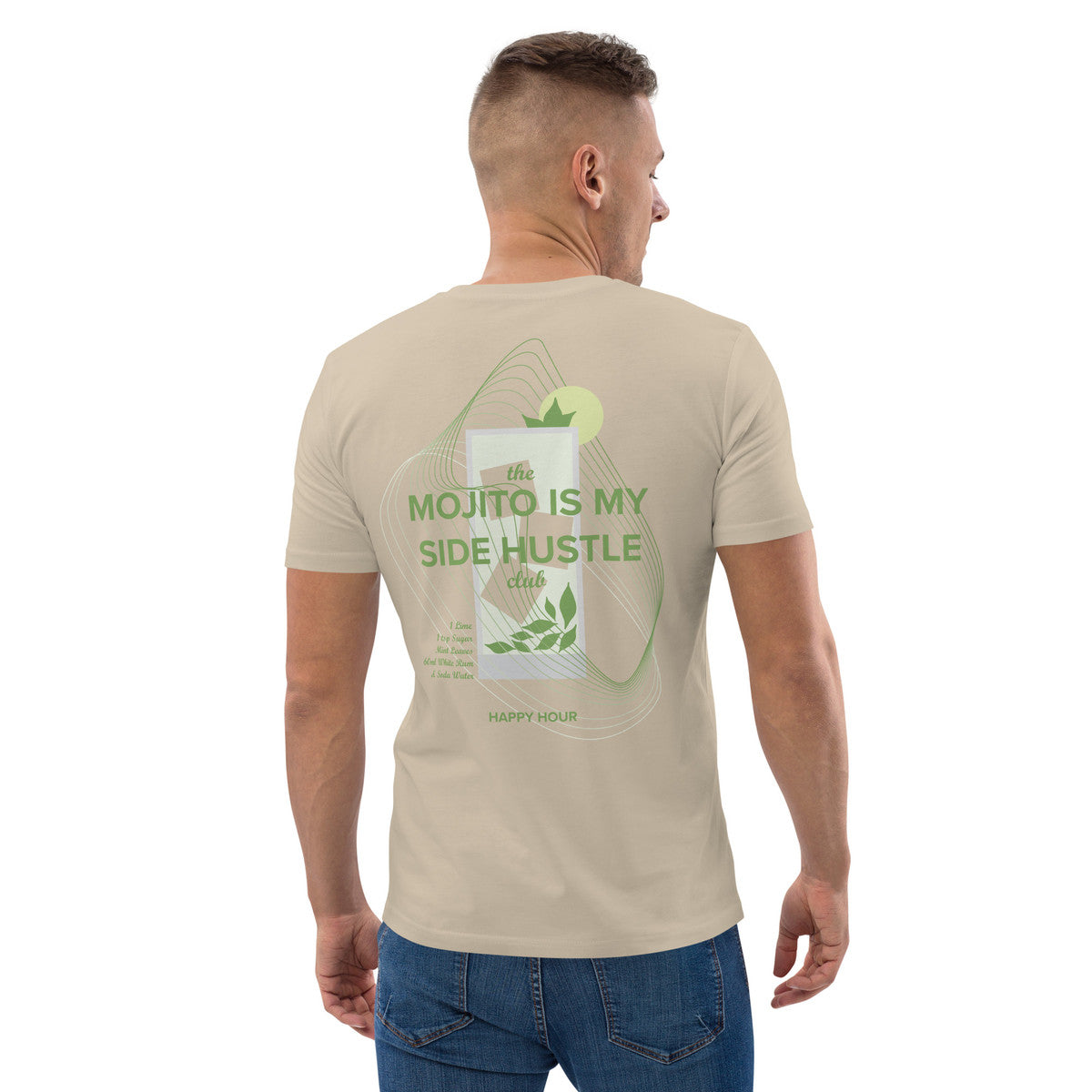 ANCHOR & CREW Mojito Is My Side Hustle Club Organic Cotton T-Shirt