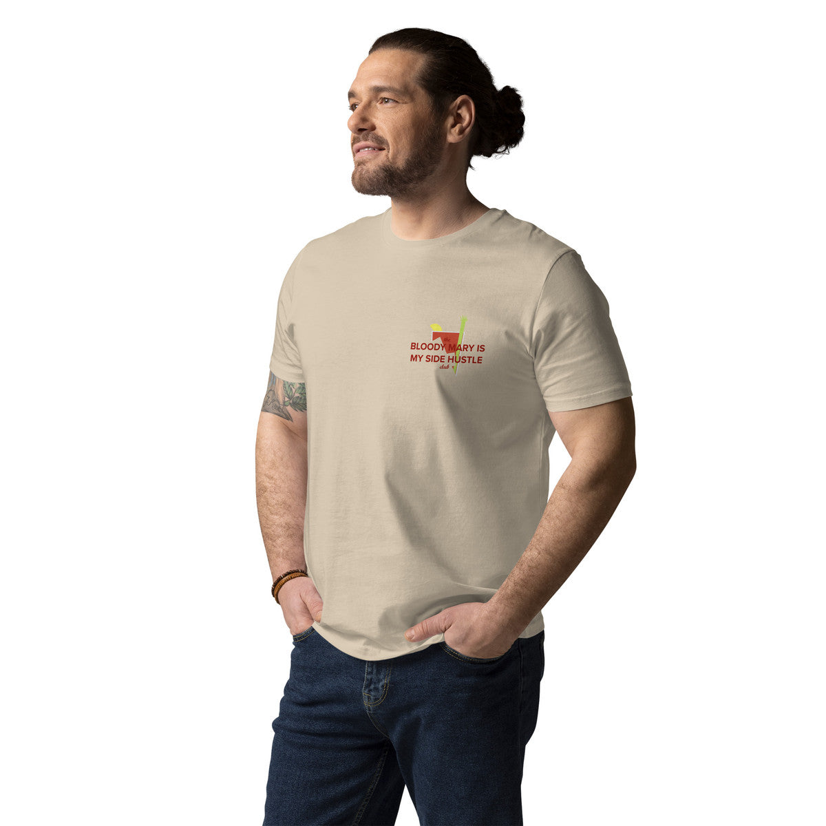 ANCHOR & CREW Bloody Mary Is My Side Hustle Club Organic Cotton T-Shirt
