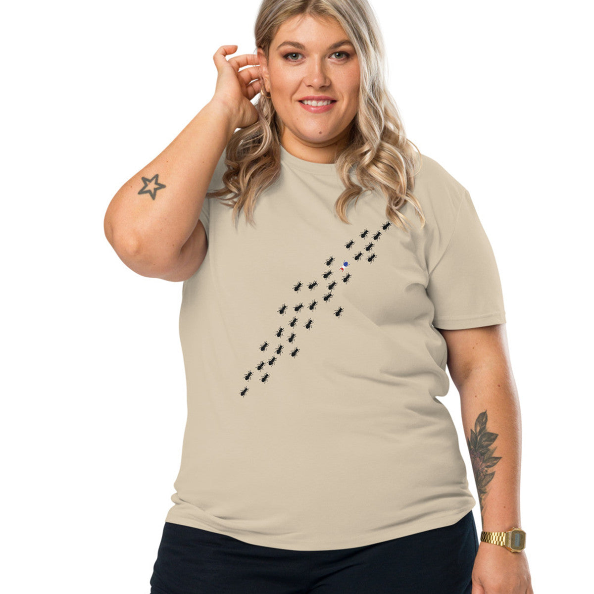 ANCHOR & CREW Ants Wheres William? Organic Cotton T-Shirt 
