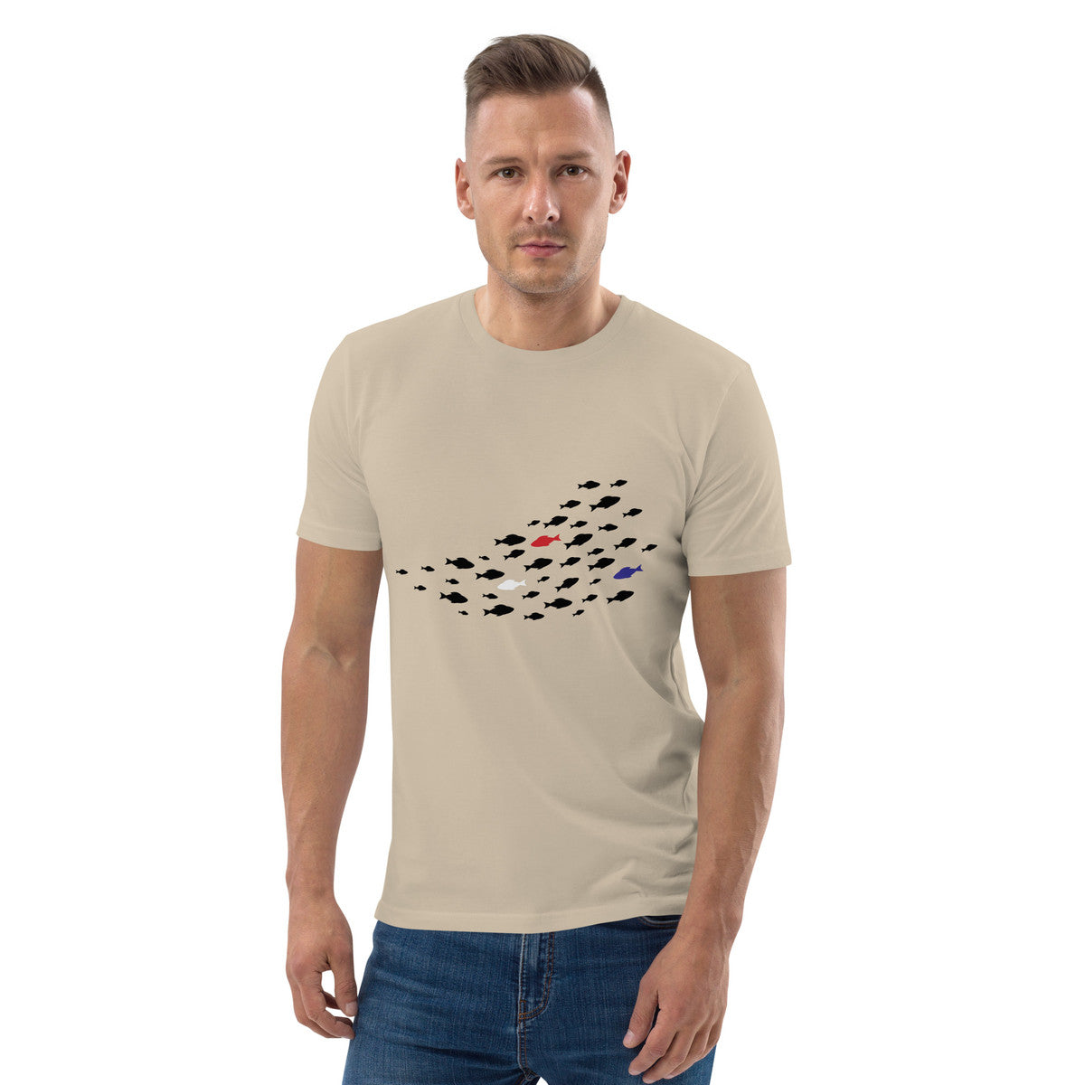 ANCHOR & CREW Fish Wheres William Going? Organic Cotton T-Shirt