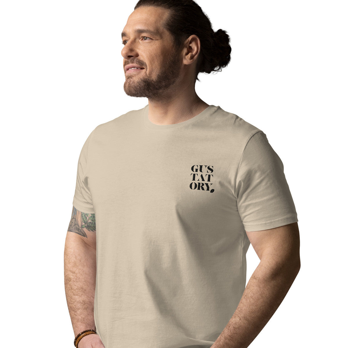 ANCHOR & CREW  GUSTATORY x Berlin Coffee Scene Organic Cotton Embroidered T-Shirt