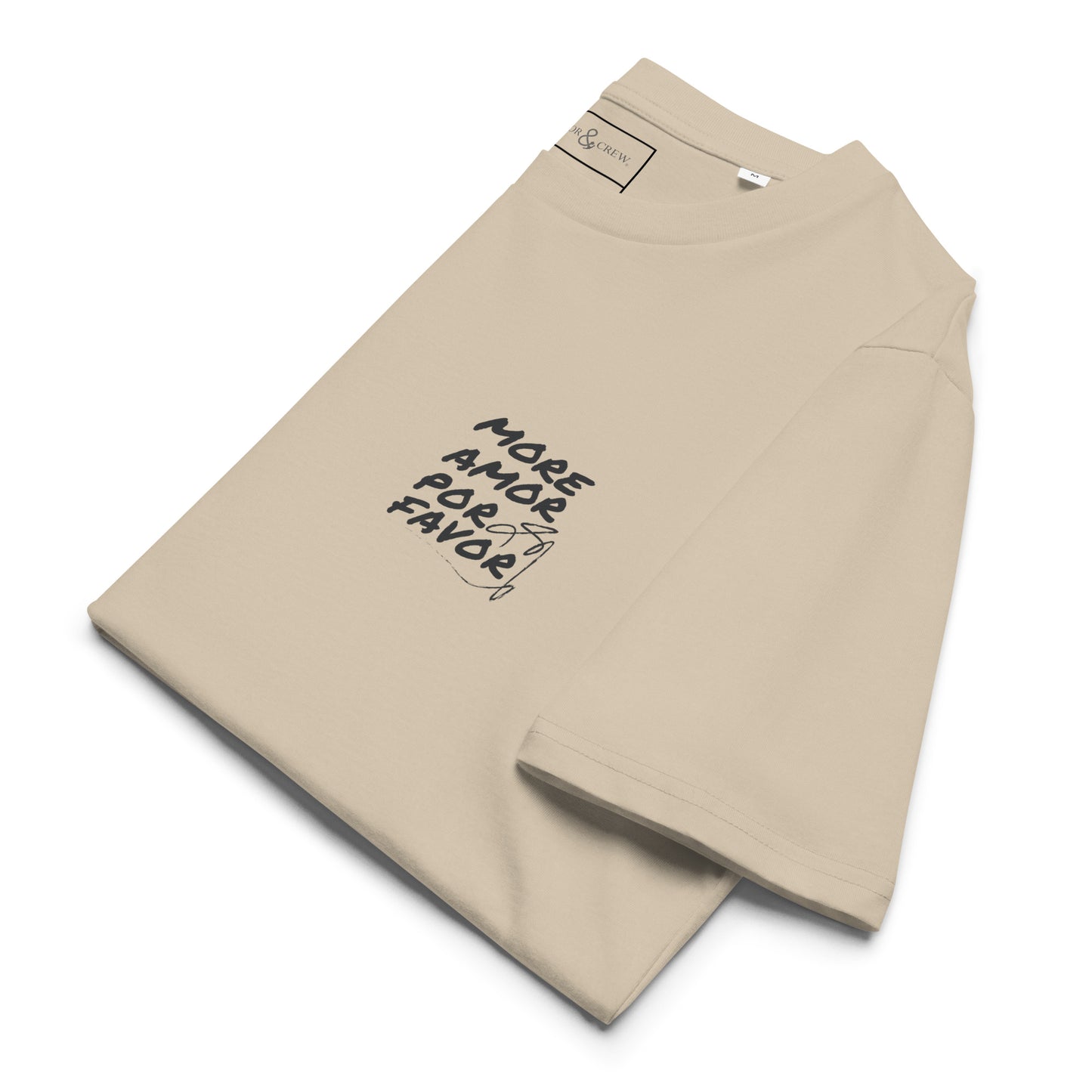 09 More Amor Por Favor EDITIONS Organic Cotton T-Shirt