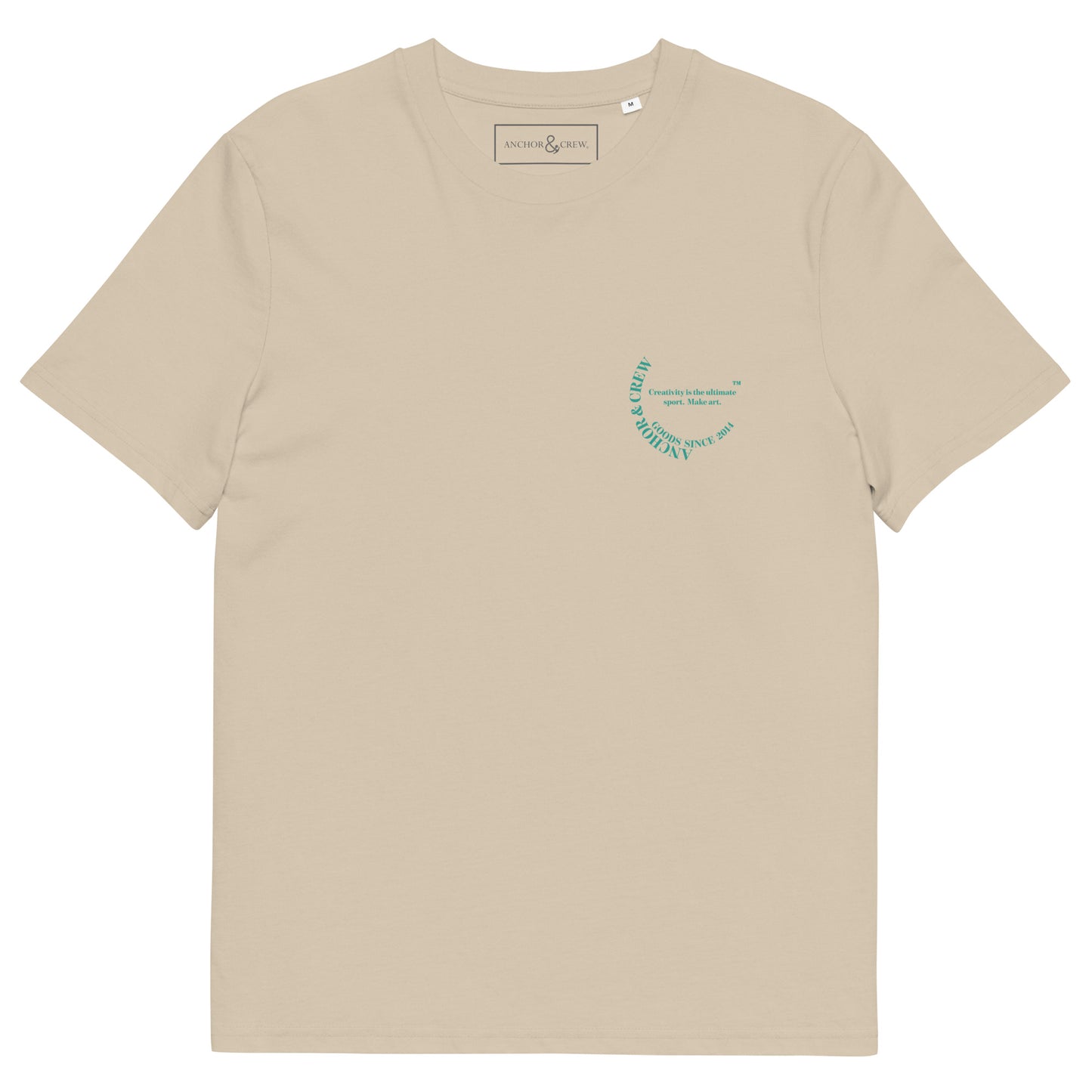 Make Art Creative Standard Organic Cotton T-Shirt