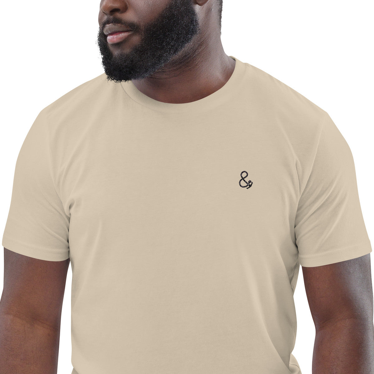 ANCHOR & CREW Ampersand Signature Organic Cotton Embroidered T-Shirt