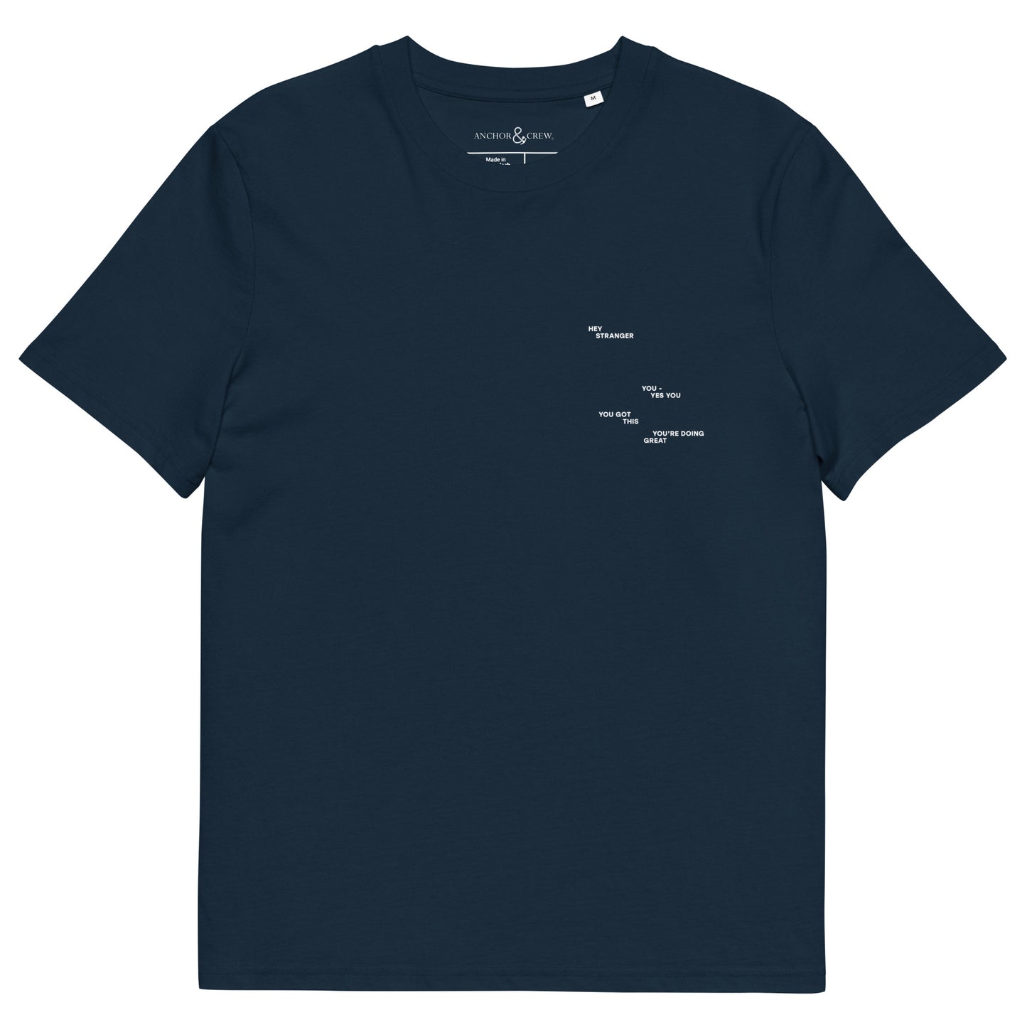 07 You Are Enough x Mental Health EDITIONS Organic Cotton T-Shirt