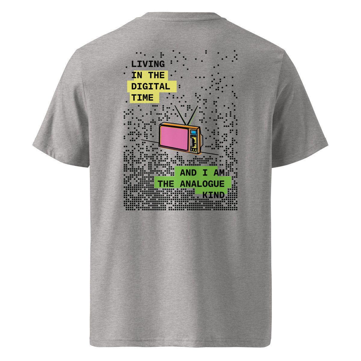 ANCHOR & CREW Tele Digital Time vs. Analogue Kind Organic Cotton T-Shirt