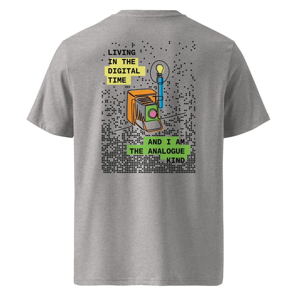ANCHOR & CREW Camera Digital Time x Analogue Kind Organic Cotton T-Shirt