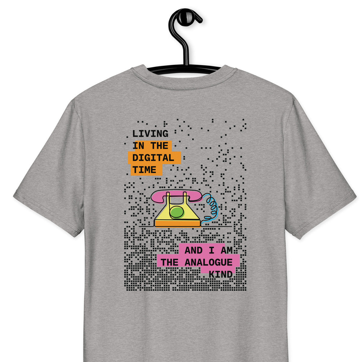 ANCHOR & CREW Phone Digital Time x Analogue Kind Organic Cotton T-Shirt