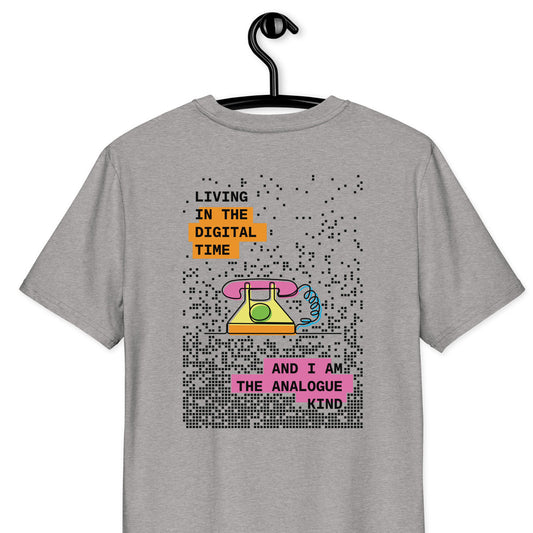 ANCHOR & CREW Phone Digital Time x Analogue Kind Organic Cotton T-Shirt
