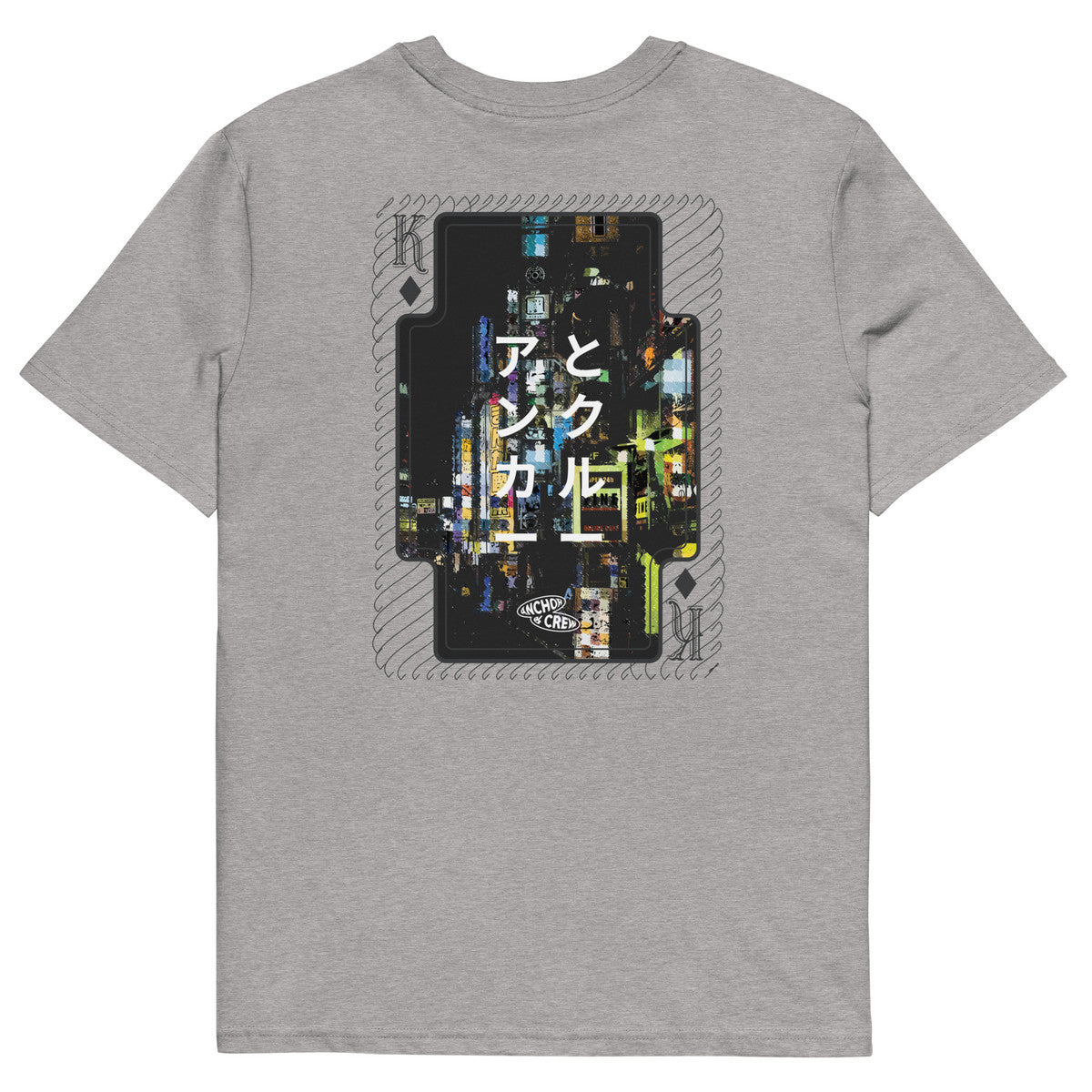 ANCHOR & CREW 02 Japan Gurafiku Organic Cotton T-Shirt 