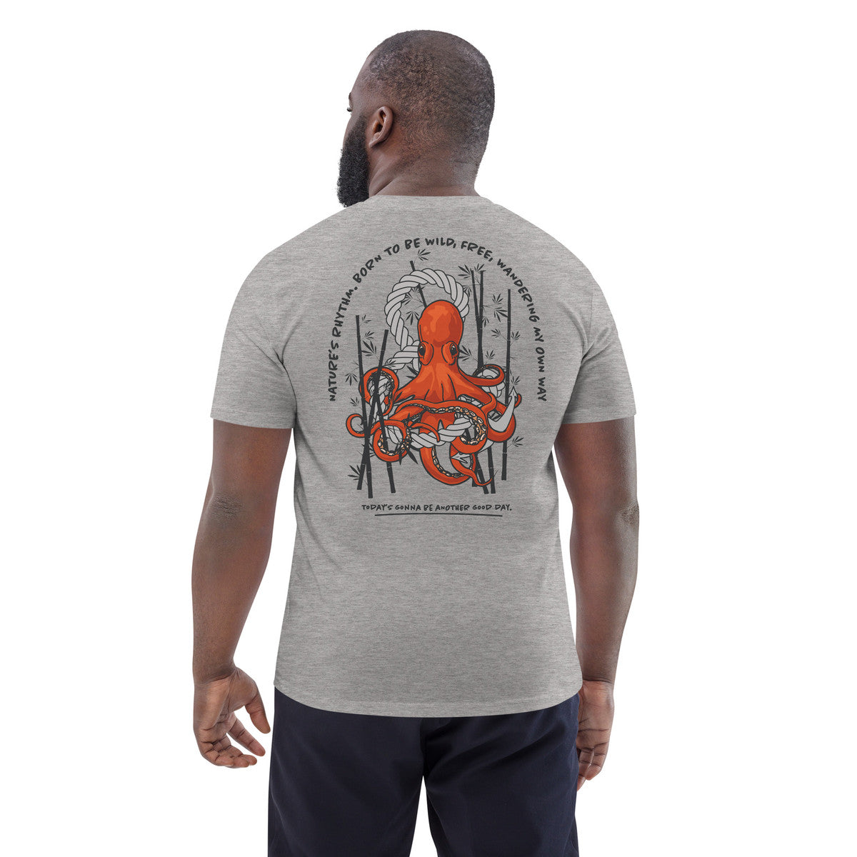 ANCHOR & CREW Octopus Another Good Day Organic Cotton T-Shirt