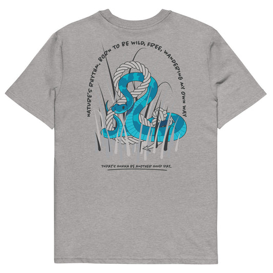 ANCHOR & CREW Snake Another Good Day Organic Cotton T-Shirt