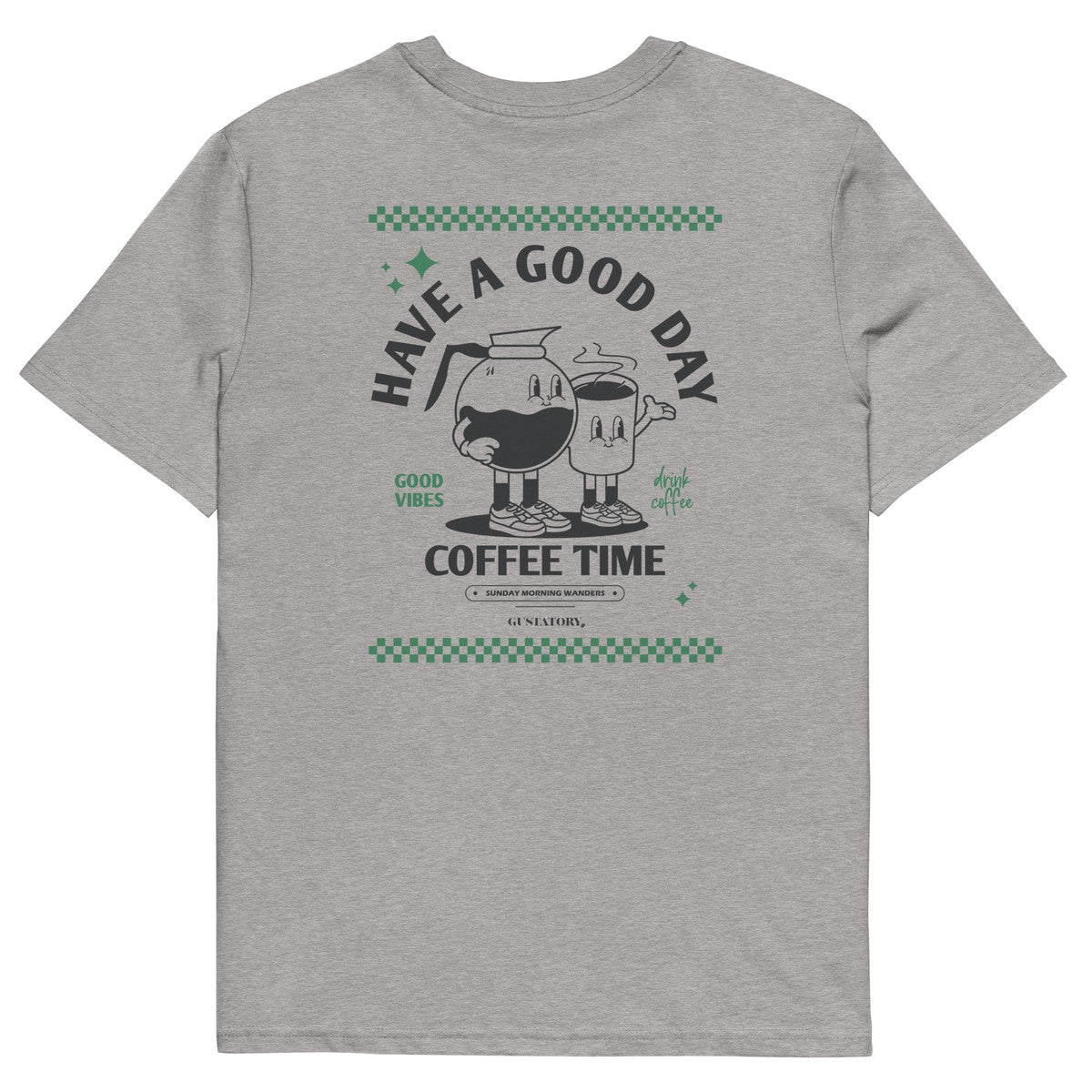 ANCHOR & CREW x GUSTATORY Have A Good Day Organic Cotton Embroidered T-Shirt