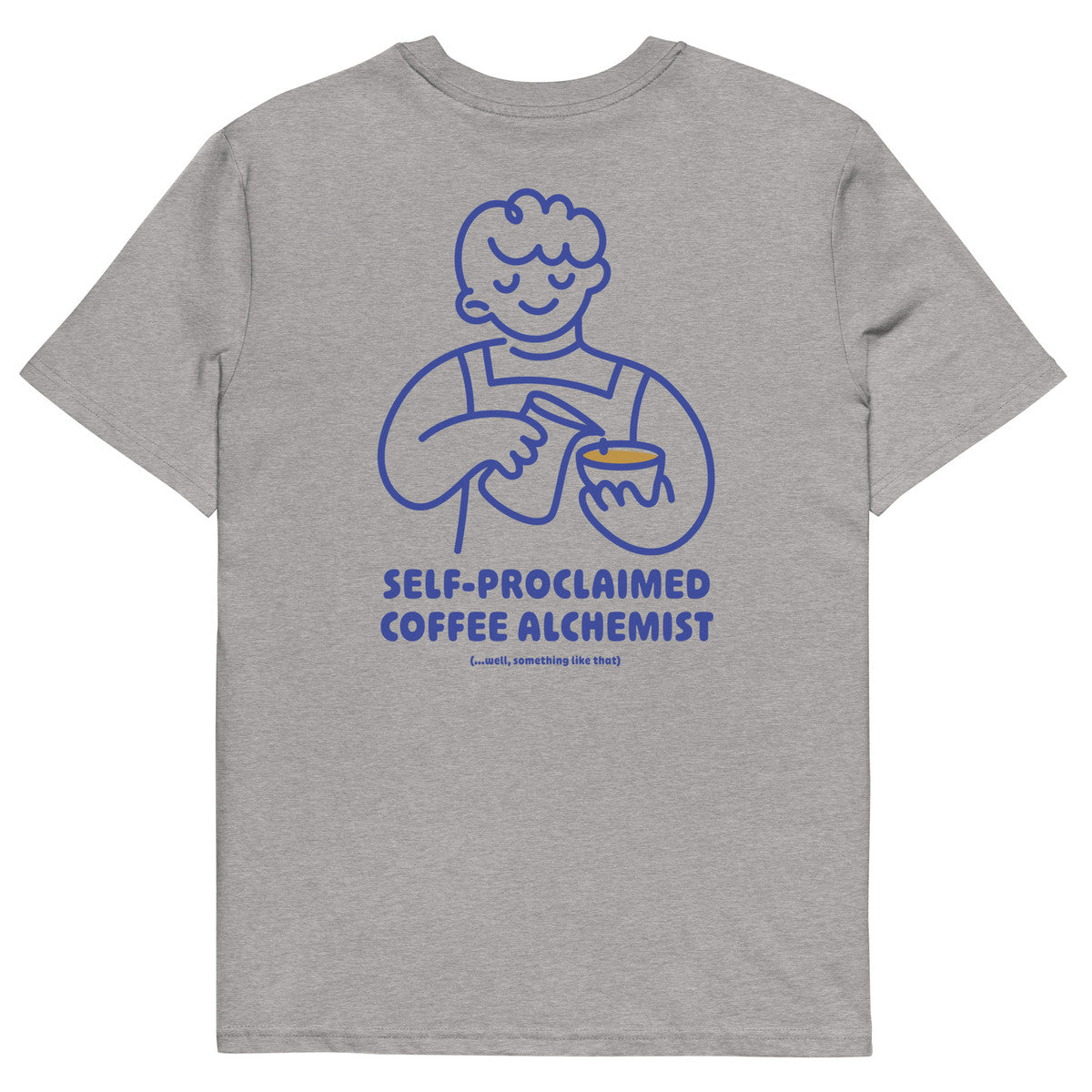 ANCHOR & CREW x GUSTATORY Coffee Alchemist Organic Cotton Embroidered T-Shirt