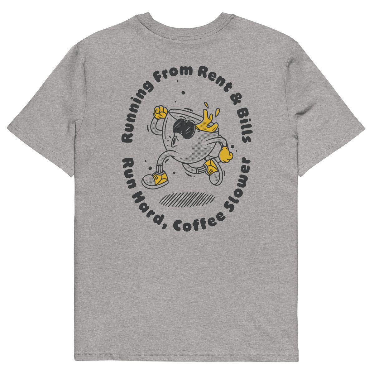 ANCHOR & CREW x GUSTATORY Coffee Over Bills Organic Cotton Embroidered T-Shirt 