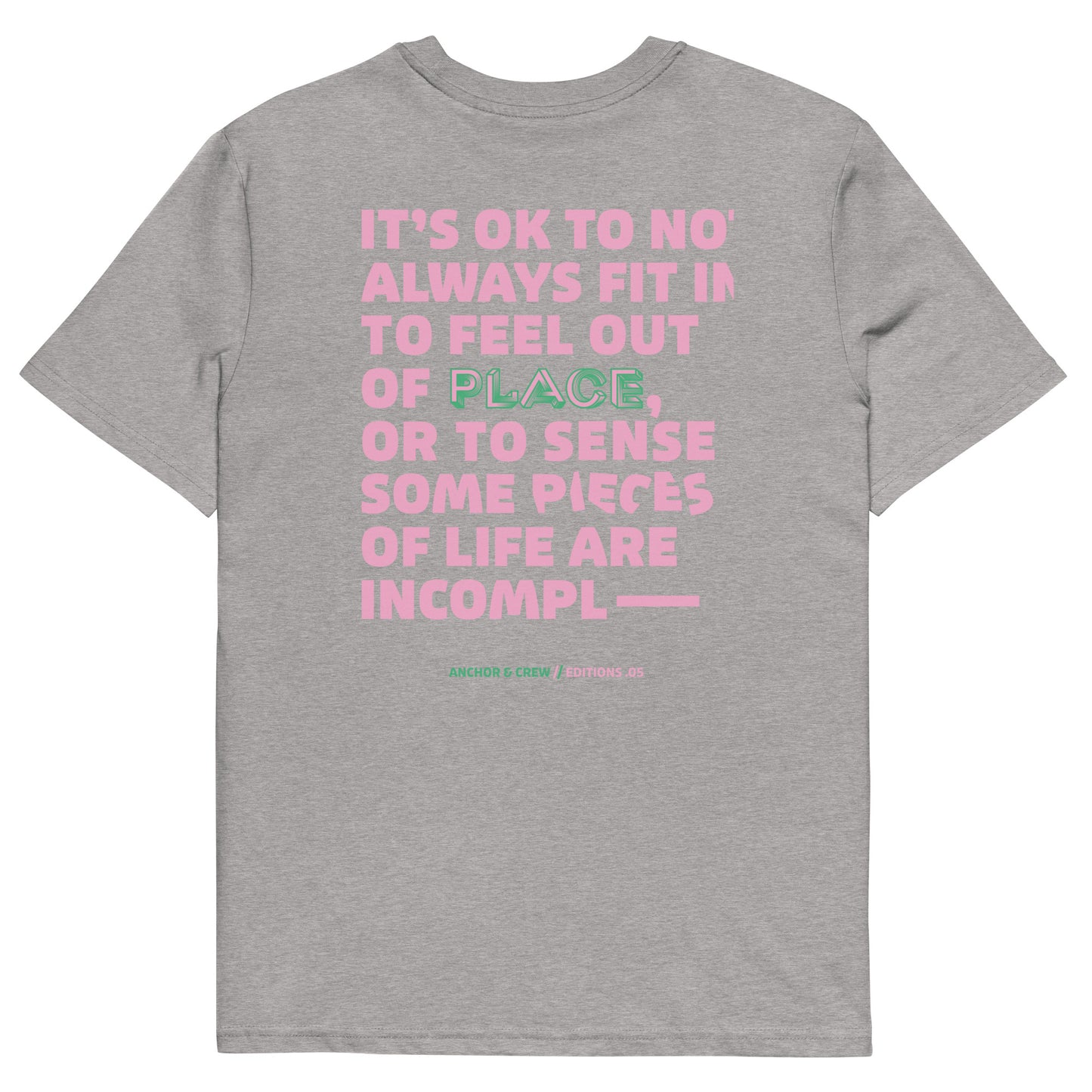 05 It's Ok EDITIONS Organic Cotton T-Shirt