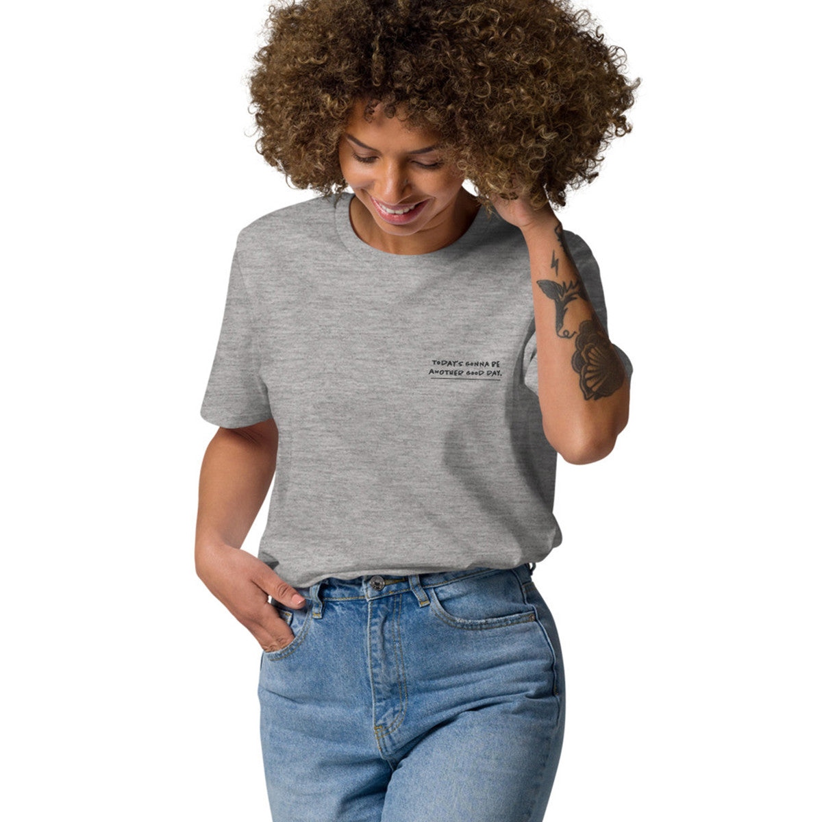 ANCHOR & CREW Flamingo Another Good Day Organic Cotton T-Shirt
