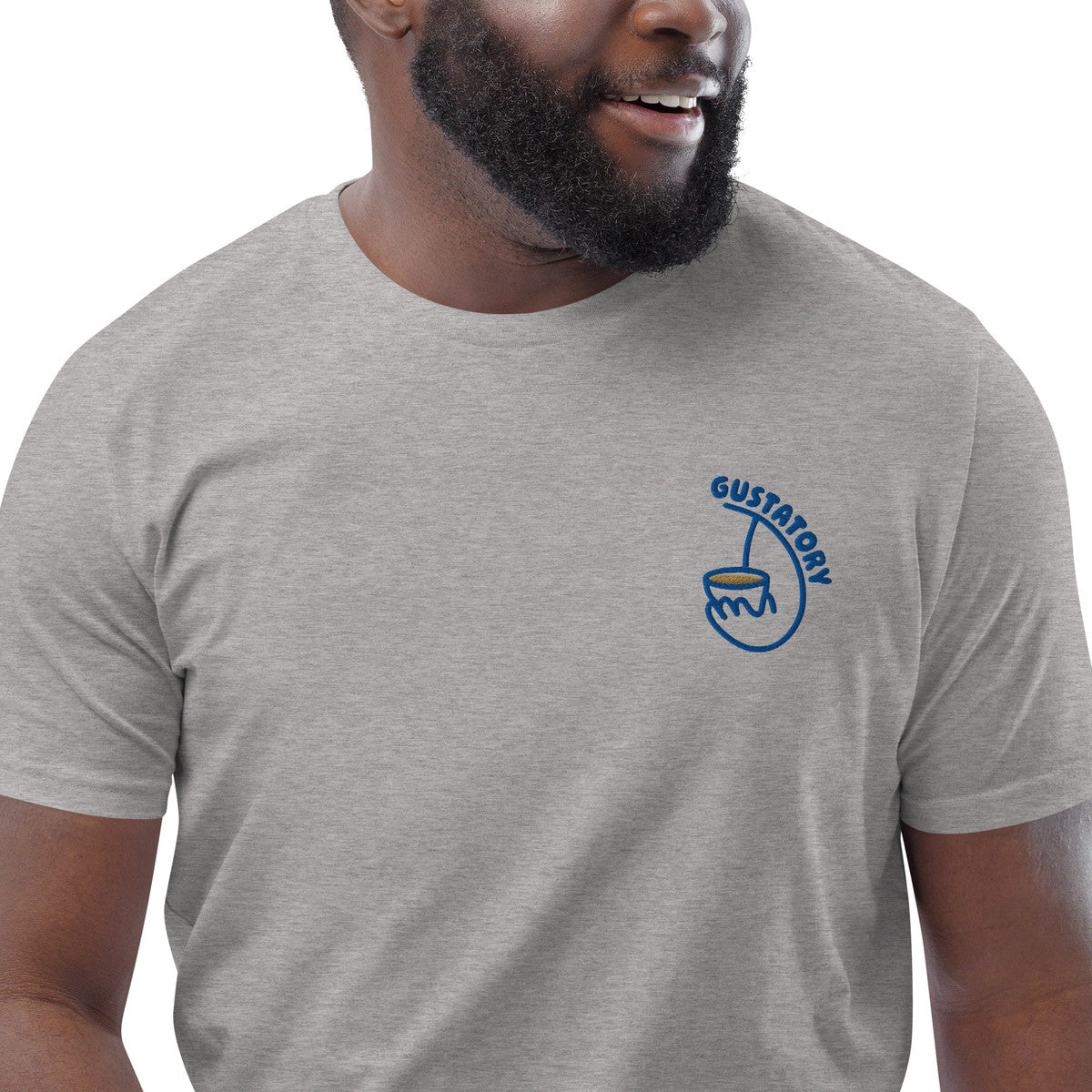 ANCHOR & CREW x GUSTATORY Coffee Alchemist Organic Cotton Embroidered T-Shirt