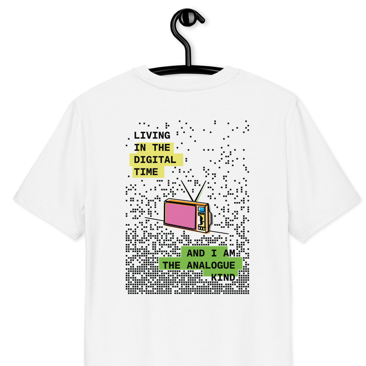 ANCHOR & CREW Tele Digital Time vs. Analogue Kind Organic Cotton T-Shirt