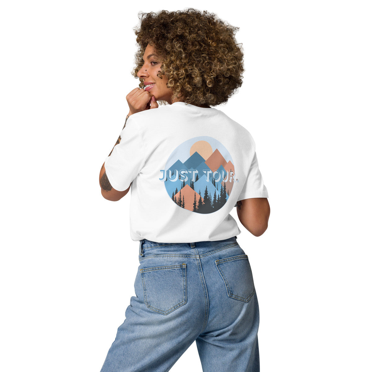 ANCHOR & CREW Just Tour. Seeker Organic Cotton T-Shirt