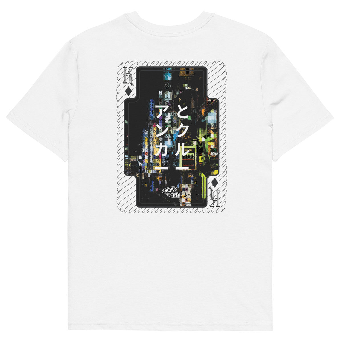 ANCHOR & CREW 02 Japan Gurafiku Organic Cotton T-Shirt 