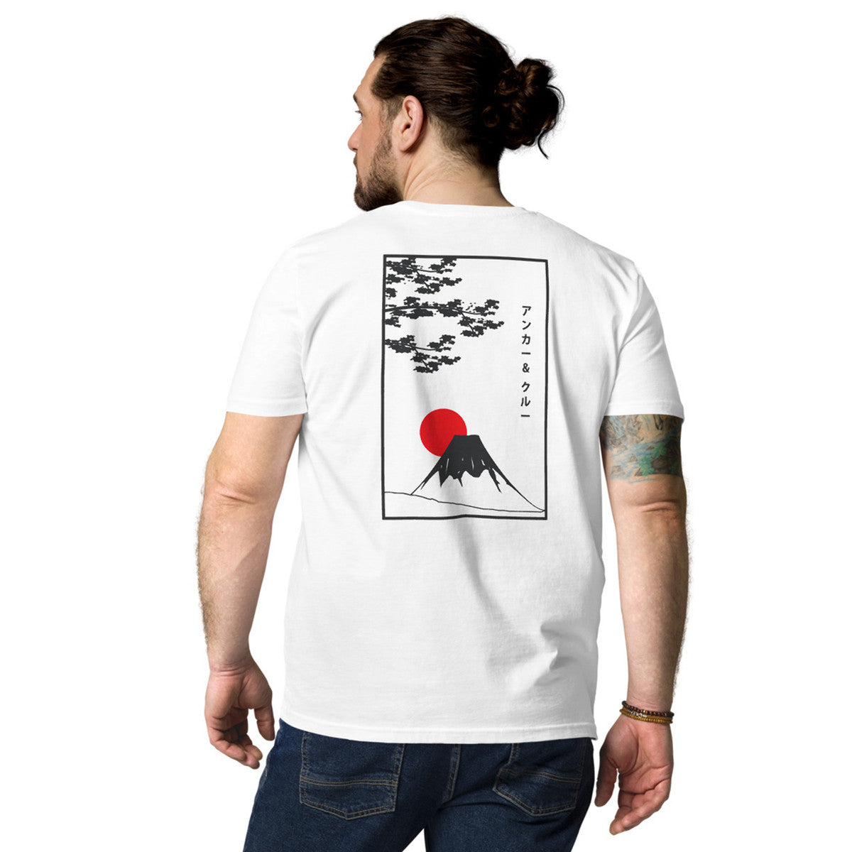 ANCHOR & CREW Mount Fuji Landmark Organic Cotton T-Shirt