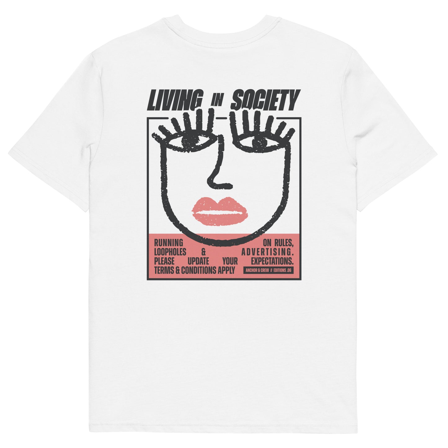06 Living In Society EDITIONS Organic Cotton T-Shirt