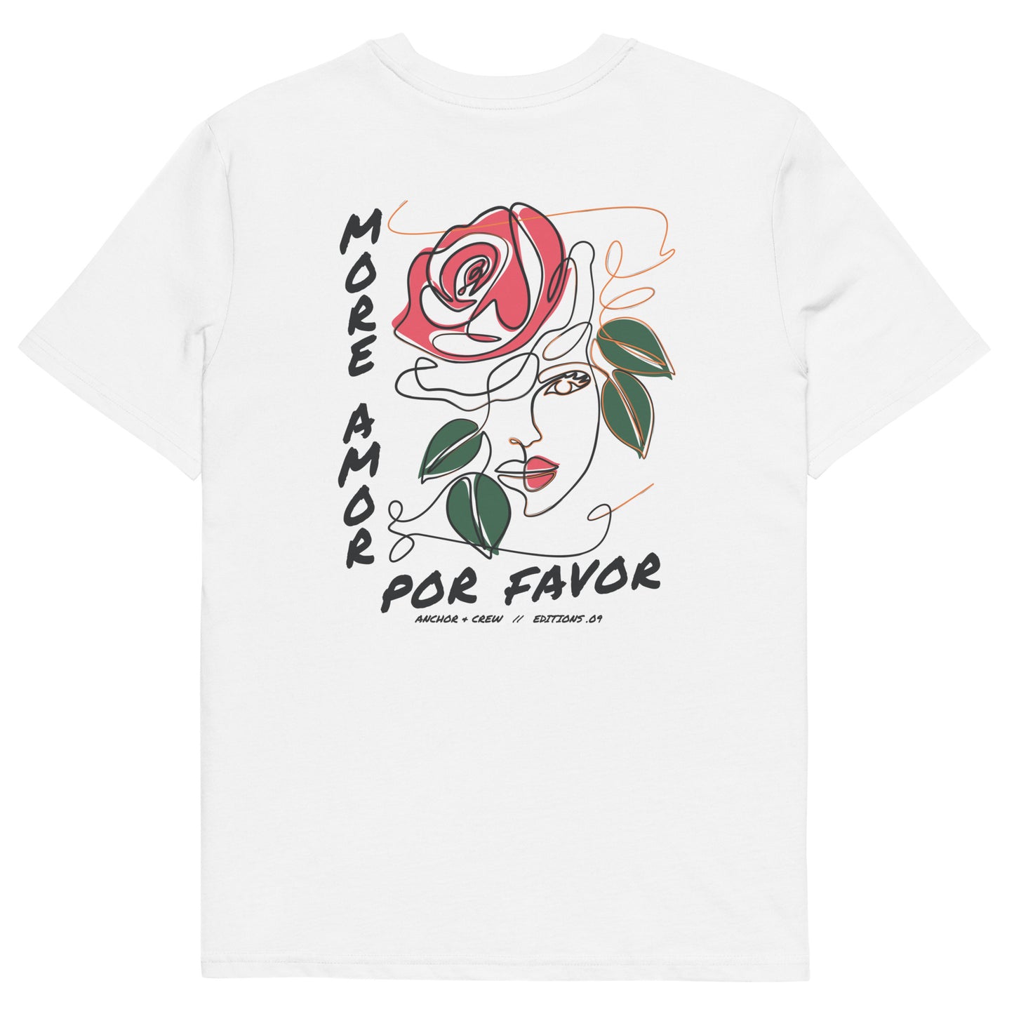 09 More Amor Por Favor EDITIONS Organic Cotton T-Shirt