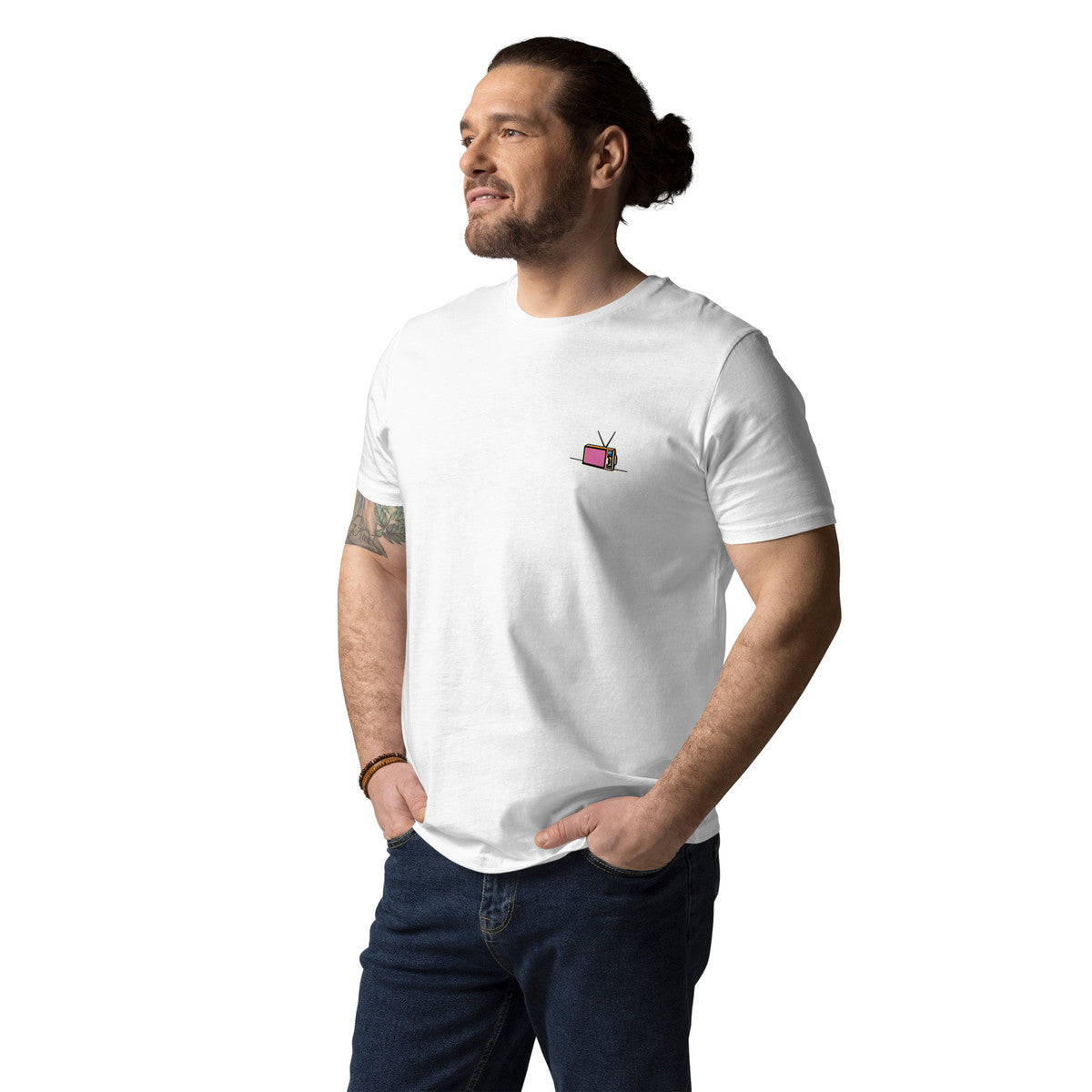 ANCHOR & CREW Tele Digital Time x Analogue Kind Organic Cotton T-Shirt