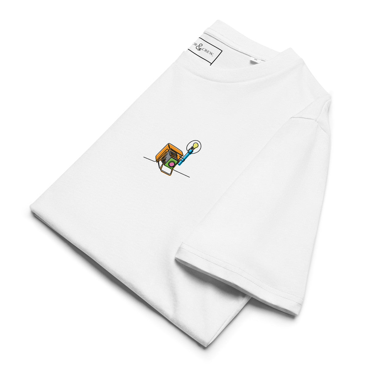 ANCHOR & CREW Camera Digital Time x Analogue Kind Organic Cotton T-Shirt