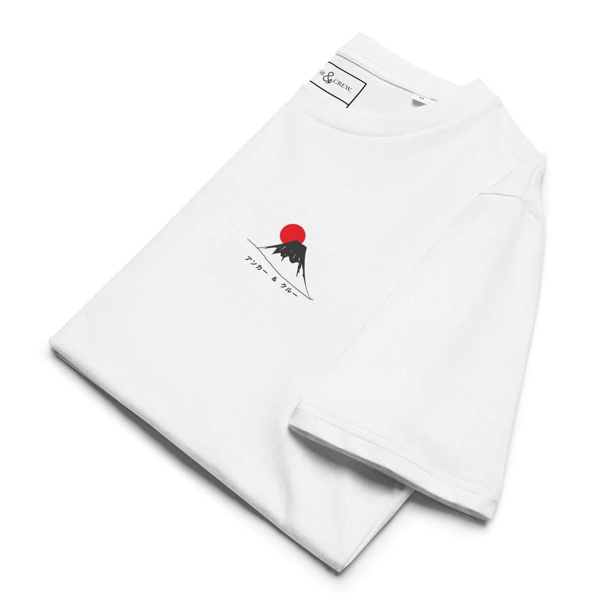 ANCHOR & CREW Mount Fuji Landmark Organic Cotton T-Shirt