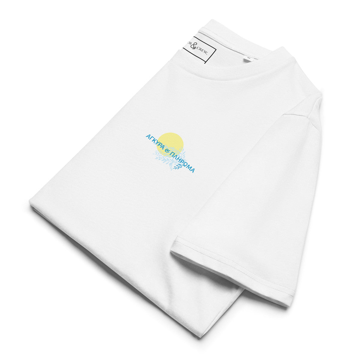 ANCHOR & CREW Santorini Landmark Organic Cotton T-Shirt