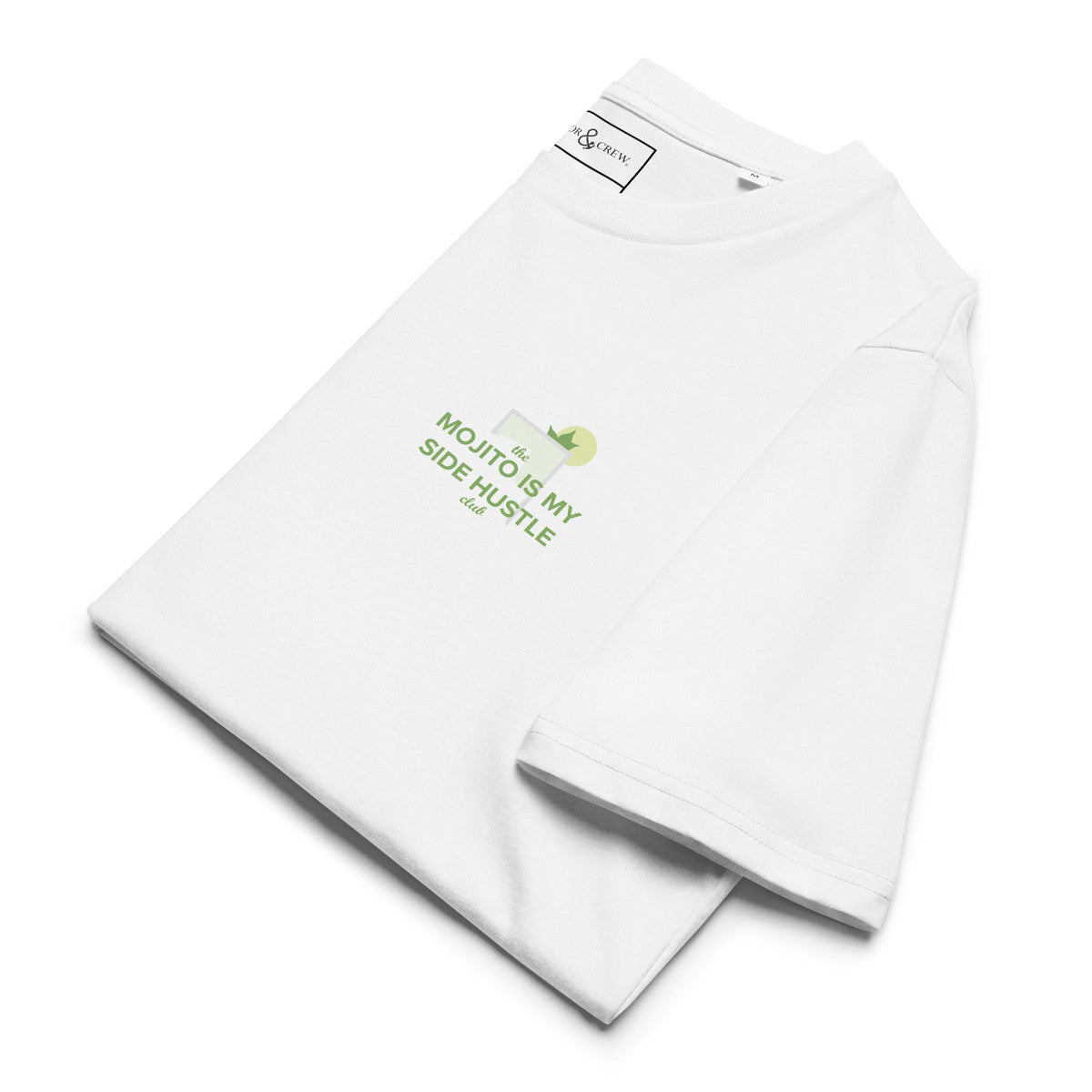 ANCHOR & CREW Mojito Is My Side Hustle Club Organic Cotton T-Shirt