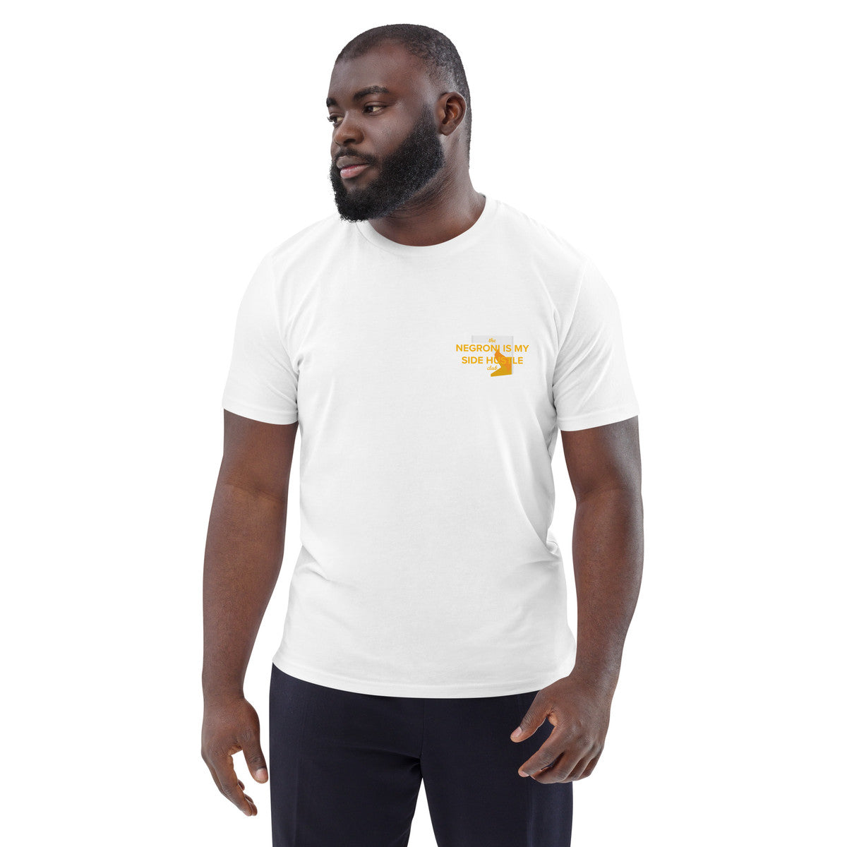 ANCHOR & CREW Negroni Is My Side Hustle Club Organic Cotton T-Shirt