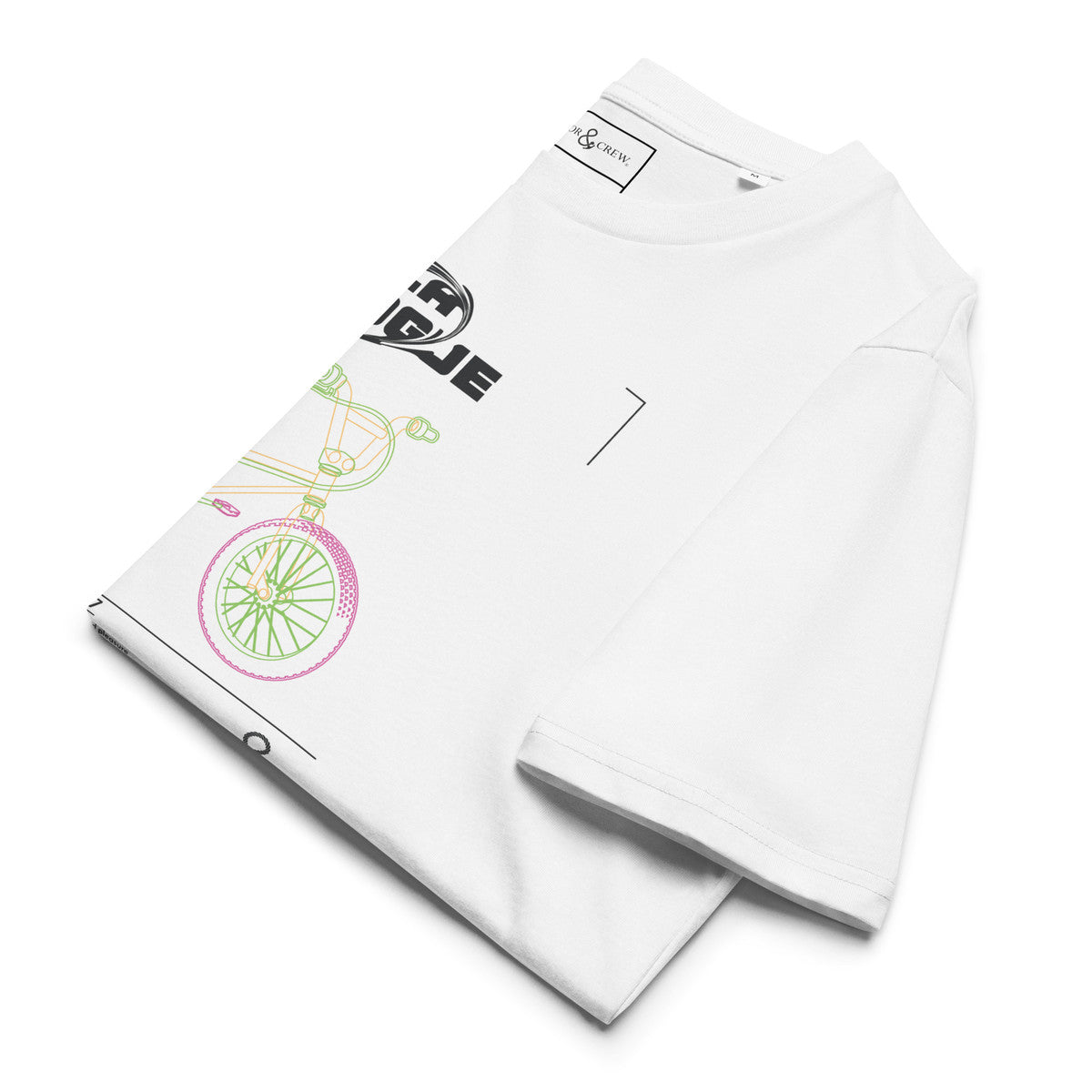 ANCHOR & CREW Gorilla Air-Rogue Bike Archives Organic Cotton T-Shirt