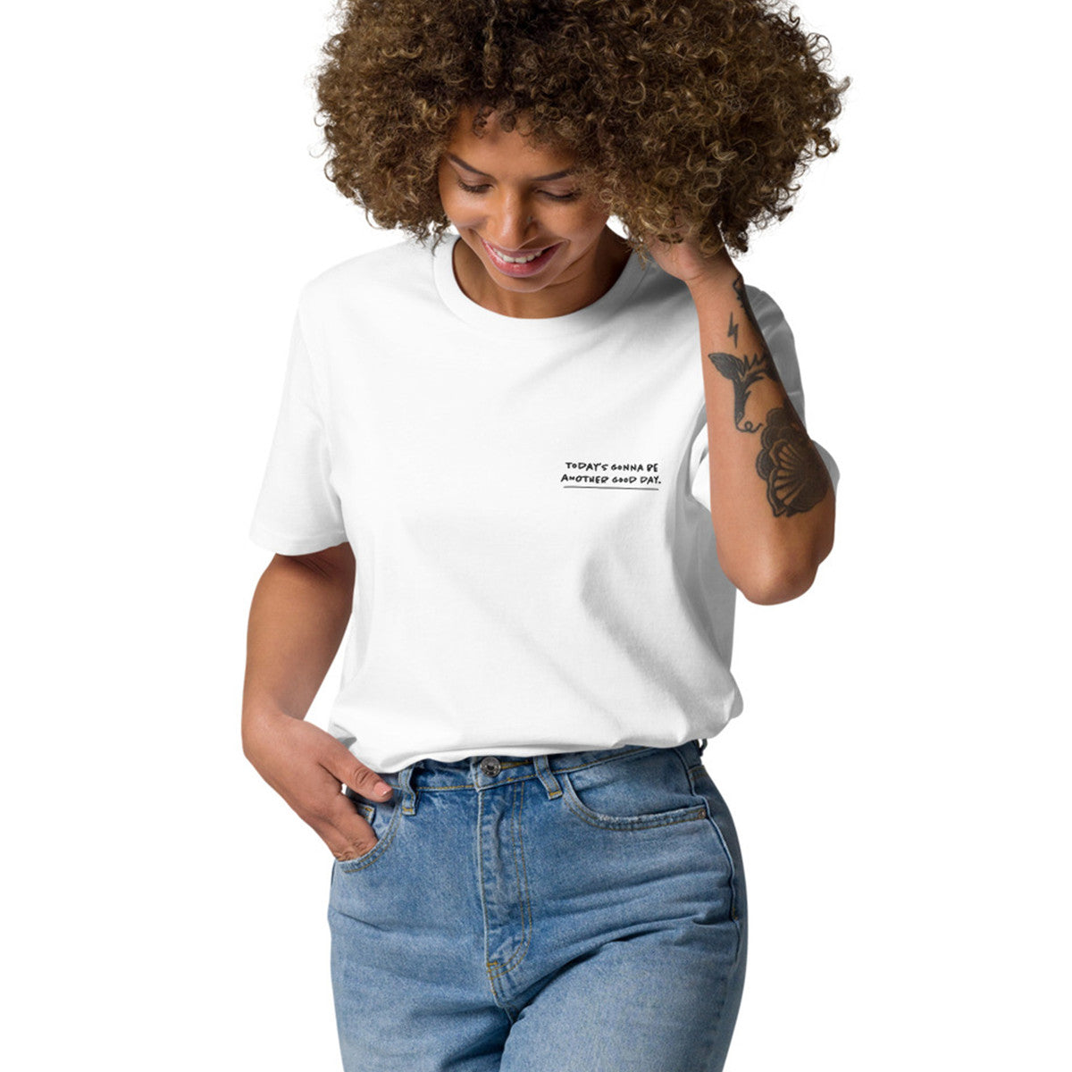 ANCHOR & CREW Snake Another Good Day Organic Cotton T-Shirt